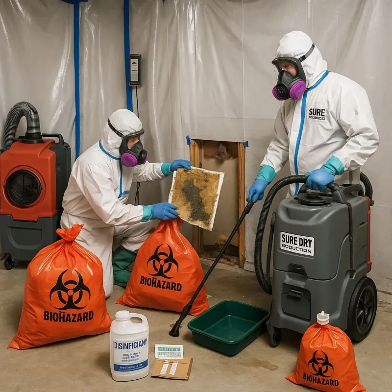 Contaminated Water Handling Protocols process in Dade County, GA